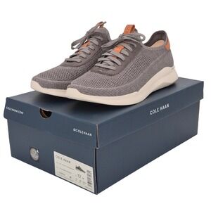 Cole Hann Grandfoam Crosscourt Stitchlite Runox Sneaker Men's Size 12 Titanium